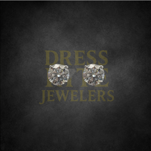 Moissanite Stud Earrings